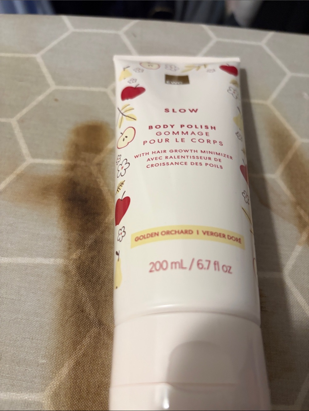Slow Golden Orchard Body Polish – White & Red Exfoliating Cream